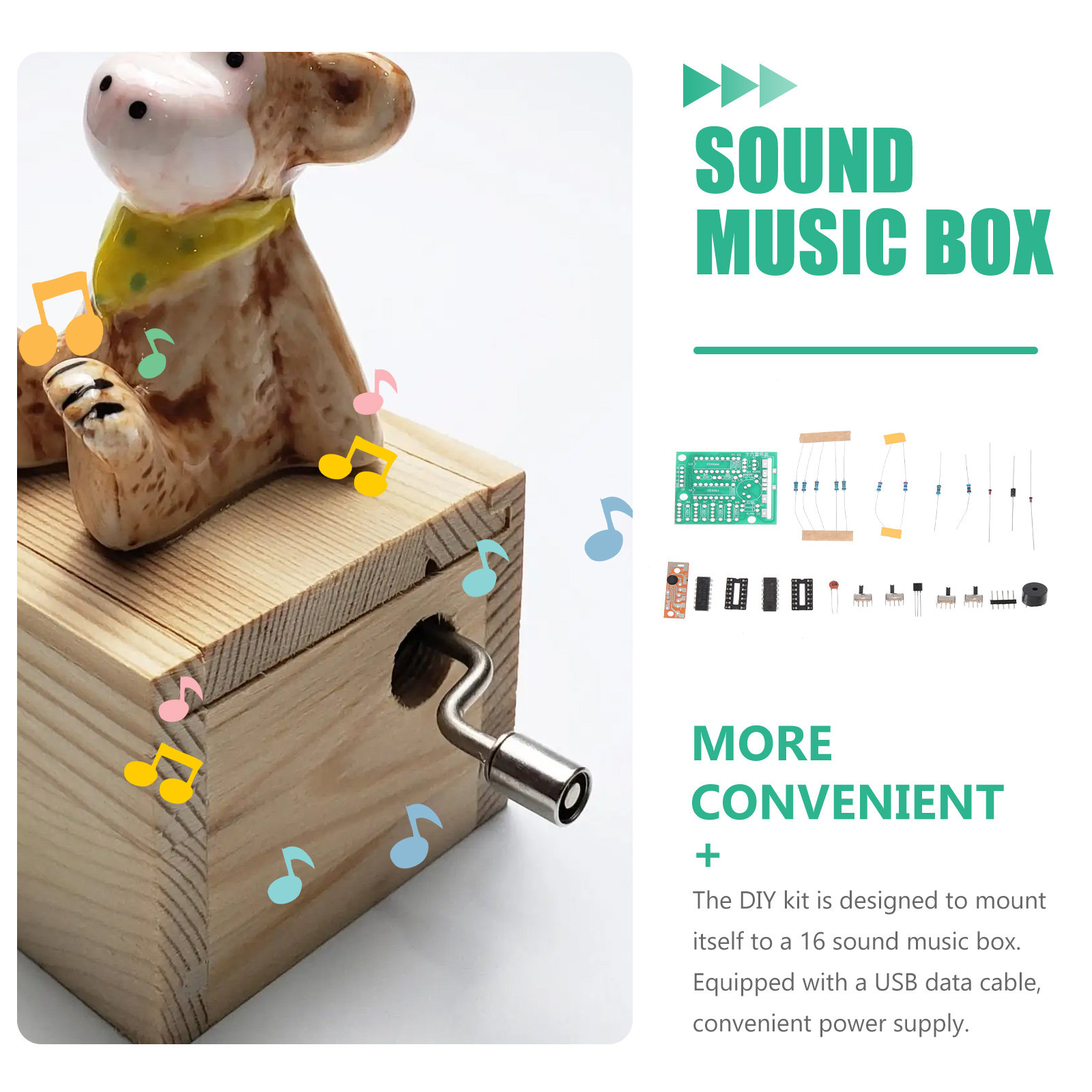 مجموعة واحدة من مكونات صندوق ا - مراجعة Diy Electronics Box وسعره