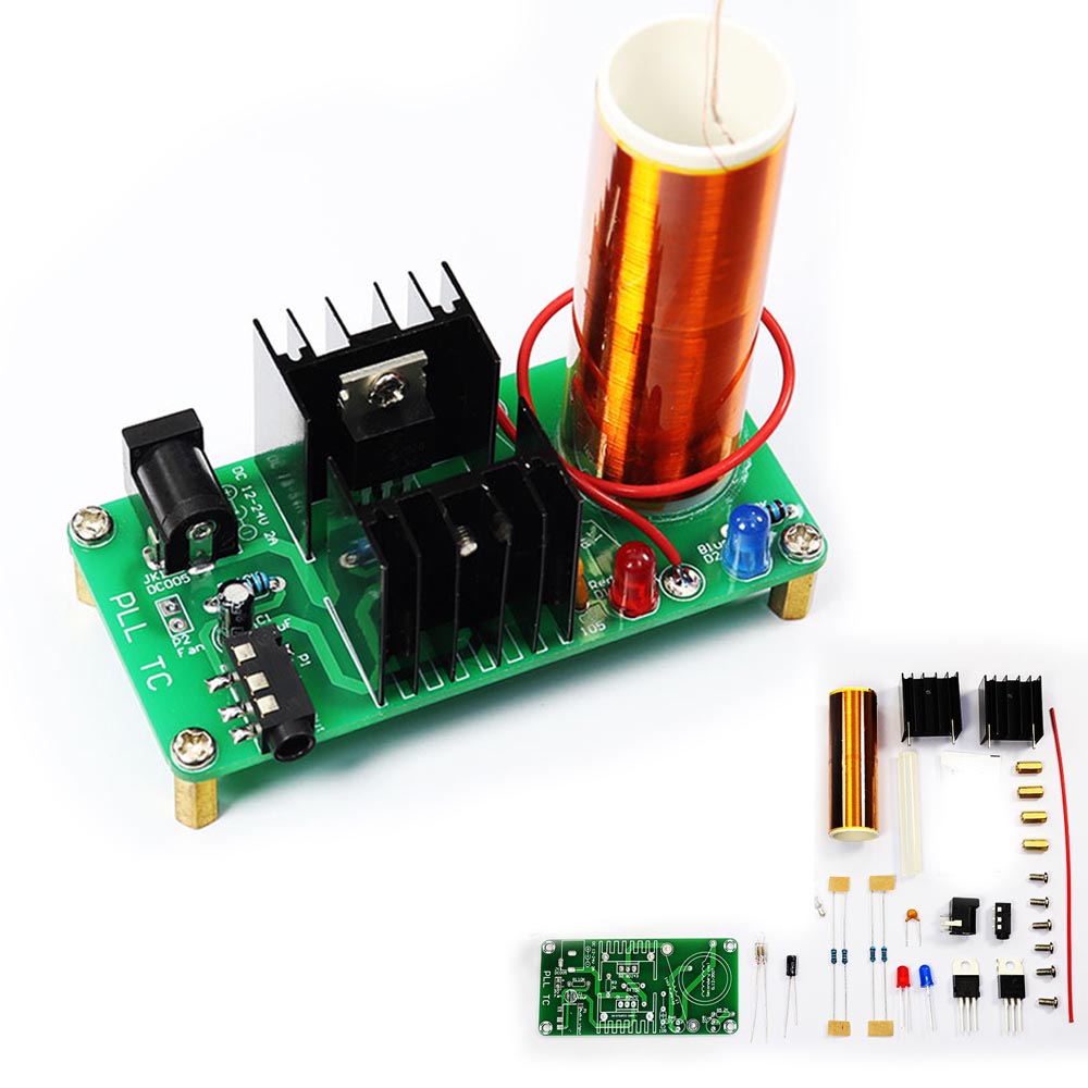 طقم ملف تيسلا الموسيقي الإلكتر - مراجعة Diy Audio Electronics Kit وسعره