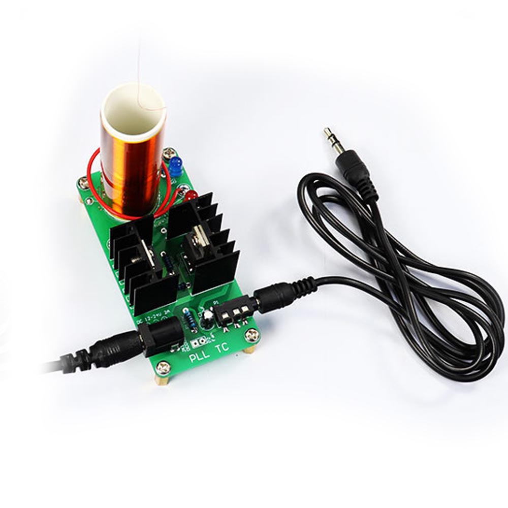 طقم ملف تيسلا الموسيقي الإلكتر - مراجعة Diy Audio Electronics Kit وسعره