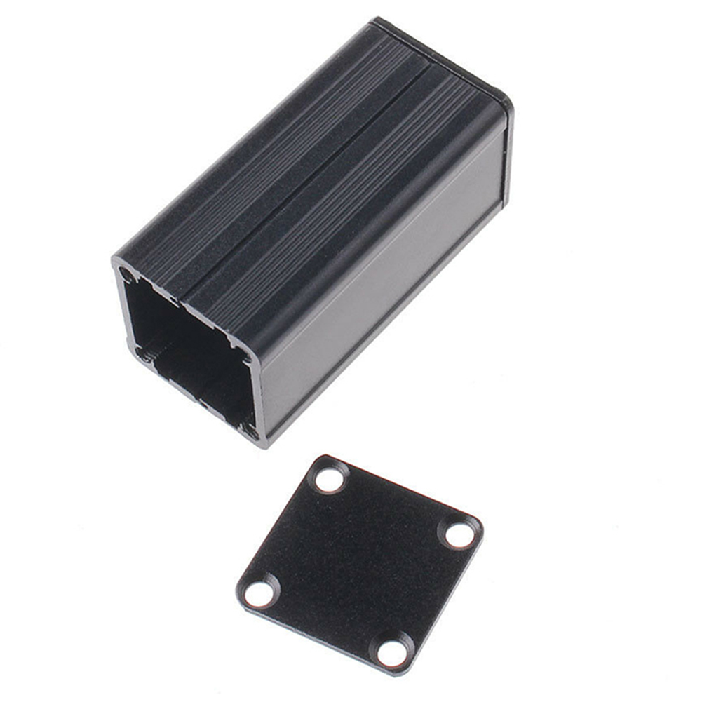 صندوق ألومنيوم أسود للمشروع ال - مراجعة Diy Electronics Box وسعره
