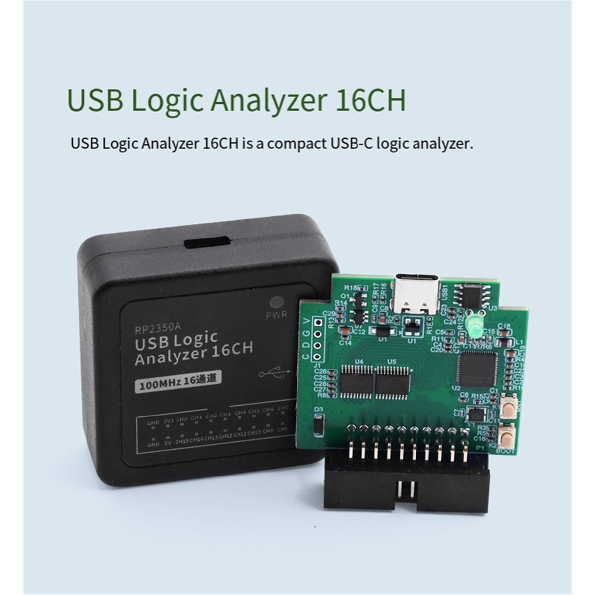 وحدة تحليل منطقي USB لوحدة الت - مراجعة Logic Analyzer Usb وسعره