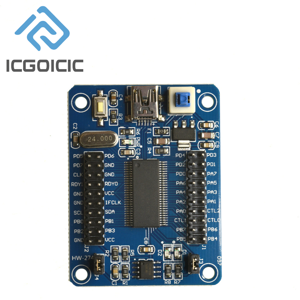 CY7C68013A USB 2.0 مجلس التنمي - مراجعة Logic Analyzer Usb وسعره