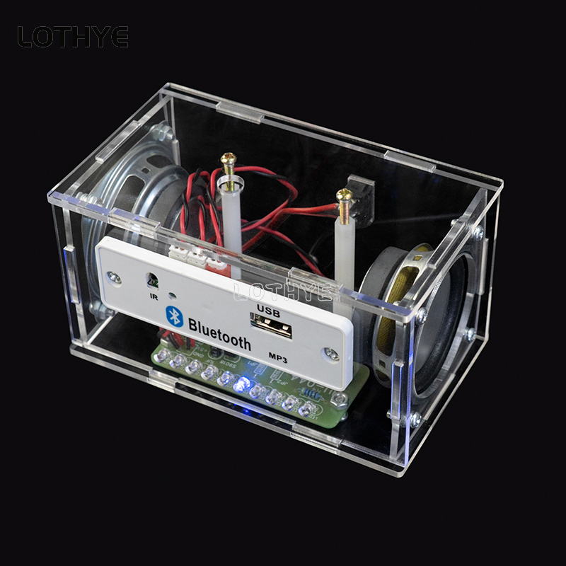 مكبر صوت بلوتوث صغير ثنائي الق - مراجعة Diy Audio Electronics Kit وسعره