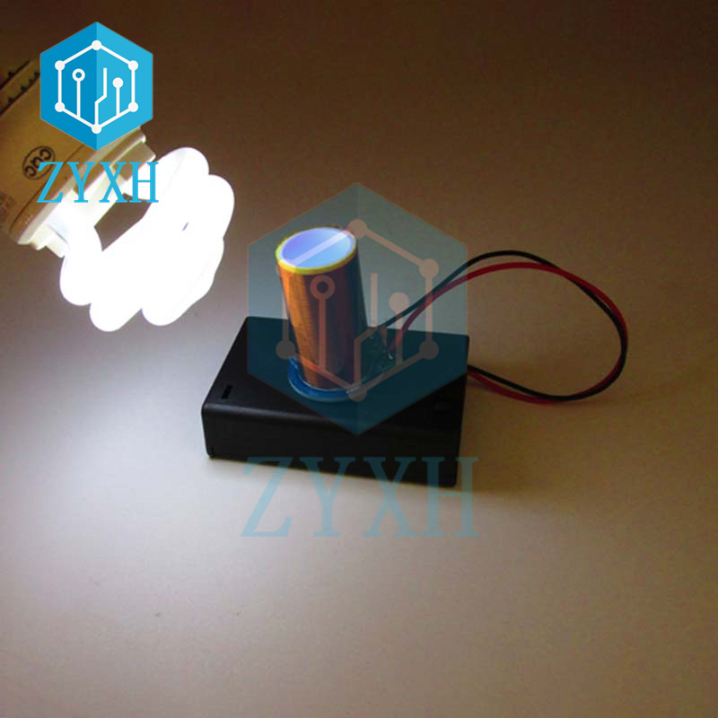 لفائف تسلا صغيرة لتقوم بها بنف - مراجعة Diy Electronics Box وسعره