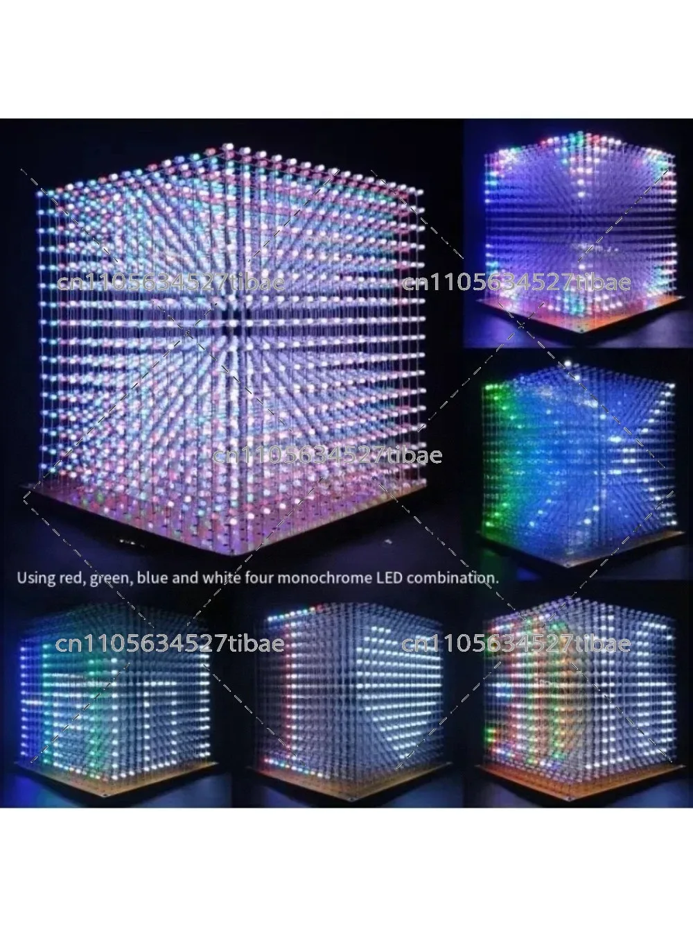 طقم مكعب إضاءة ثلاثي الأبعاد 3 - مراجعة Diy Electronics Project Kit وسعره